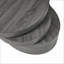 Table basse moderne rotative noire Sonoma pour le salon, peu encombrante