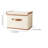 4 Pack Storage Bins with Lids, Collapsible Closet Organizer Container, Fabric Organizer Box with Handles, Decorative Storage Boxes-1037393557