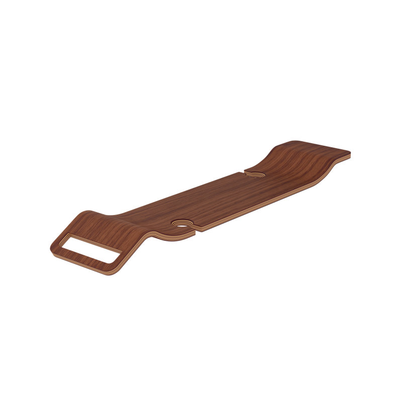 Tombolo 09 Bath Rack, Walnut Laminate