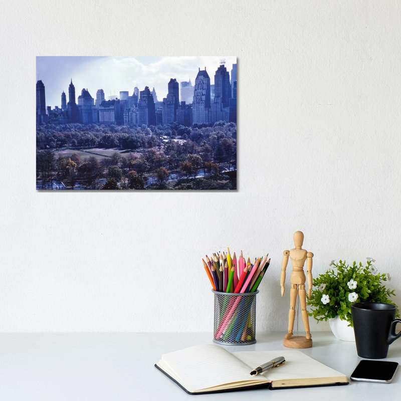 Early Skyline Late 50S by Ruth Orkin - Wrapped Canvas Print, 20.32cm H x 30.48cm W x 1.91cm D