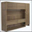 Lit escamotable double avec garde-robe
