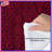Red Ornate Damask Comforter-128734049