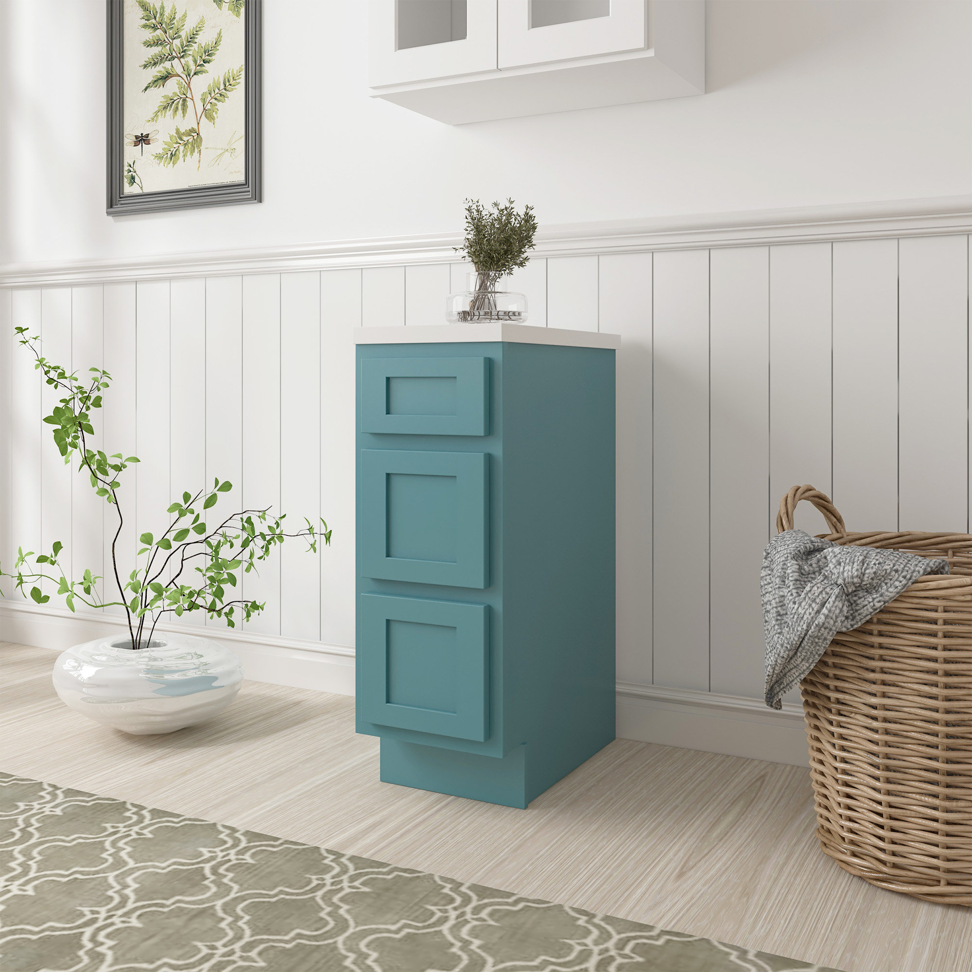 Home Beyond 12'' Bathroom Vanity Base Only & Reviews | Wayfair