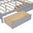 Daybed With Storage Shelf And USB Charging Ports-728622730-728622729