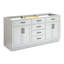 Ariel Hepburn 72 In. Double Sink Base Cabinet-1999979954