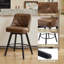 Counter Stool with Metal Frame