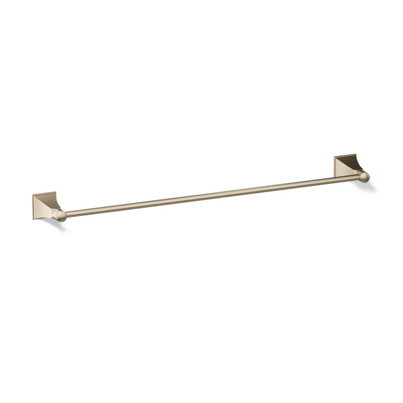 Barre à serviettes murale Memoirs, Bronze brossé vibrant, L 24 po