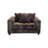 Katerhin 2 Piece Living Room Chocolate Set
