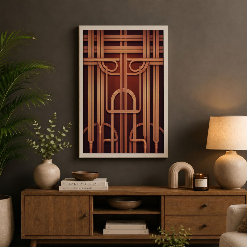 Print, 30x20 - 76.2 x 50.8 cm, Teal Border