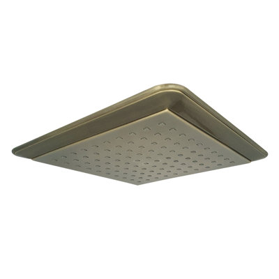 Kingston Brass Shower Scape 9-5/8-Inch Square Rainfall ABS Shower Head