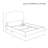 Alencon Tufted Upholstered Low Profile Standard Bed-1914431754-1914431767