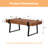 Dayshanay Solid Wood Top Coffee Table