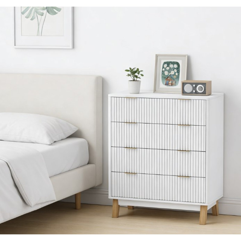 Commodes et commodes modernes peu encombrantes, fabrication en MDF pour le rangement domestique