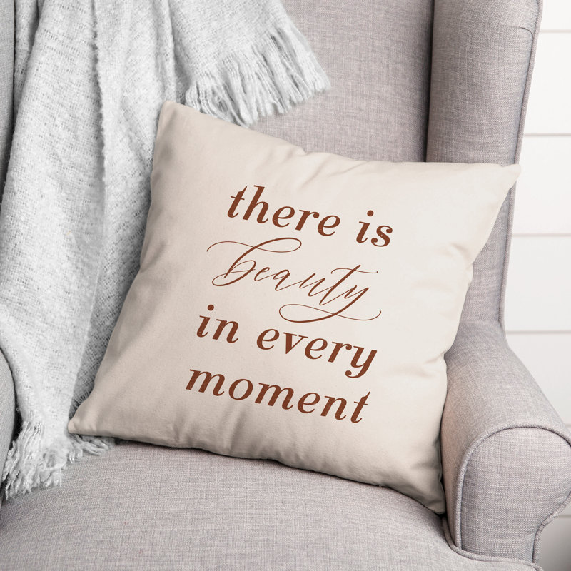 Coussin intérieur / extérieur Beauty In Every Moment, H 18 po x l 18 po, Carré