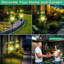 Hunayda grenouille jardin lumières solaires décoratives extérieures, piquets solaires pour ornements de pelouse, patio, art de la fête des mères, cadeau