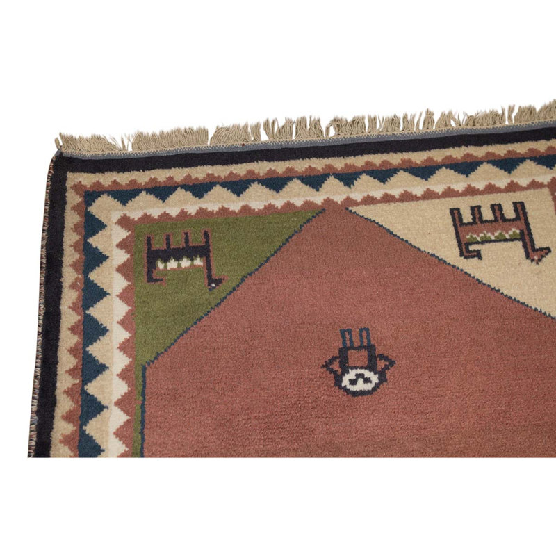 Hand Knotted Southwestern Area Rug