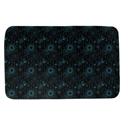 Tapis pour salle de bain astrologie Leffel