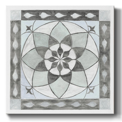 Carreau translucide doux III sur toile
