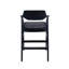 Chaise de bar Baconton - noir / noir-2141873099