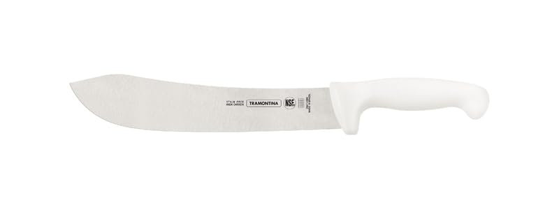 Tramontina 10" Butcher Knife - White Handle