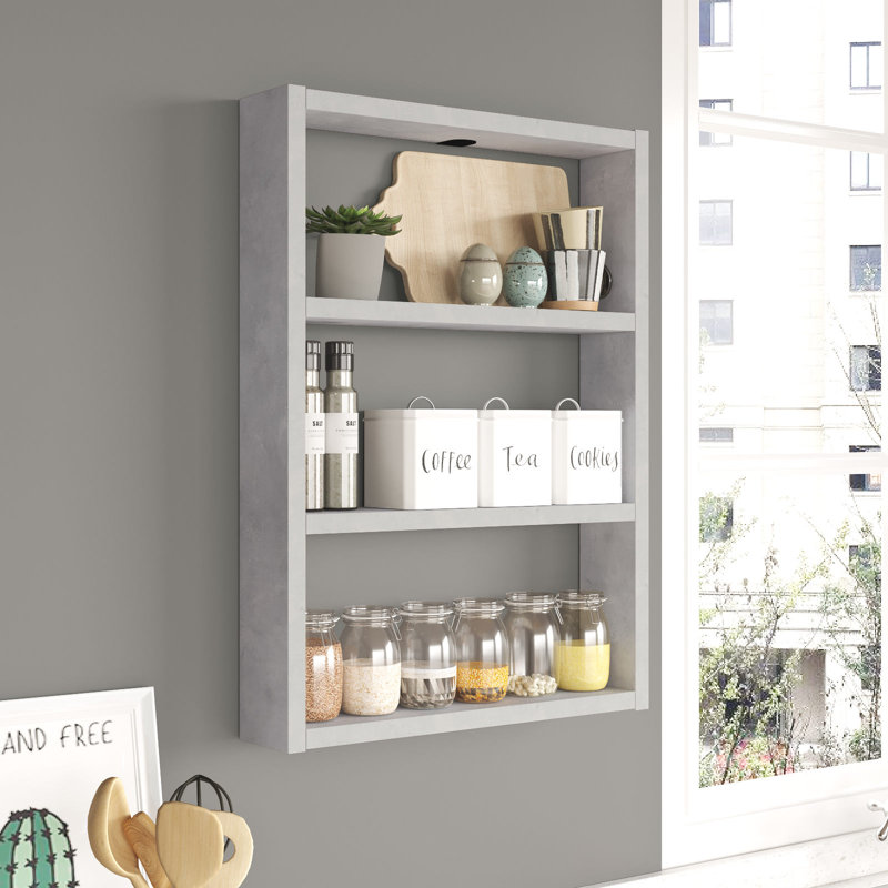 Wall Shelf, Gris clair