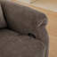 Canapé-lit inclinable manuel 65,7 po avec console de rangement et porte-gobelets-1886413253