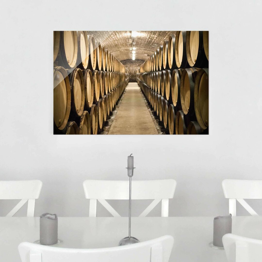 Glasbild Wine Cellar