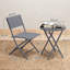 Round 3-Piece 2-Person 50Cm L Outdoor Bistro Set