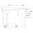 Hayward Walnut And Black Dining Table