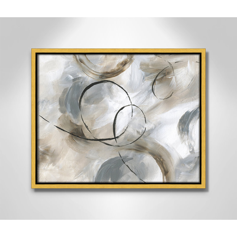 Allegro Print par Nan, Or, H 12,5 po x l 15,5 po x P 2 po