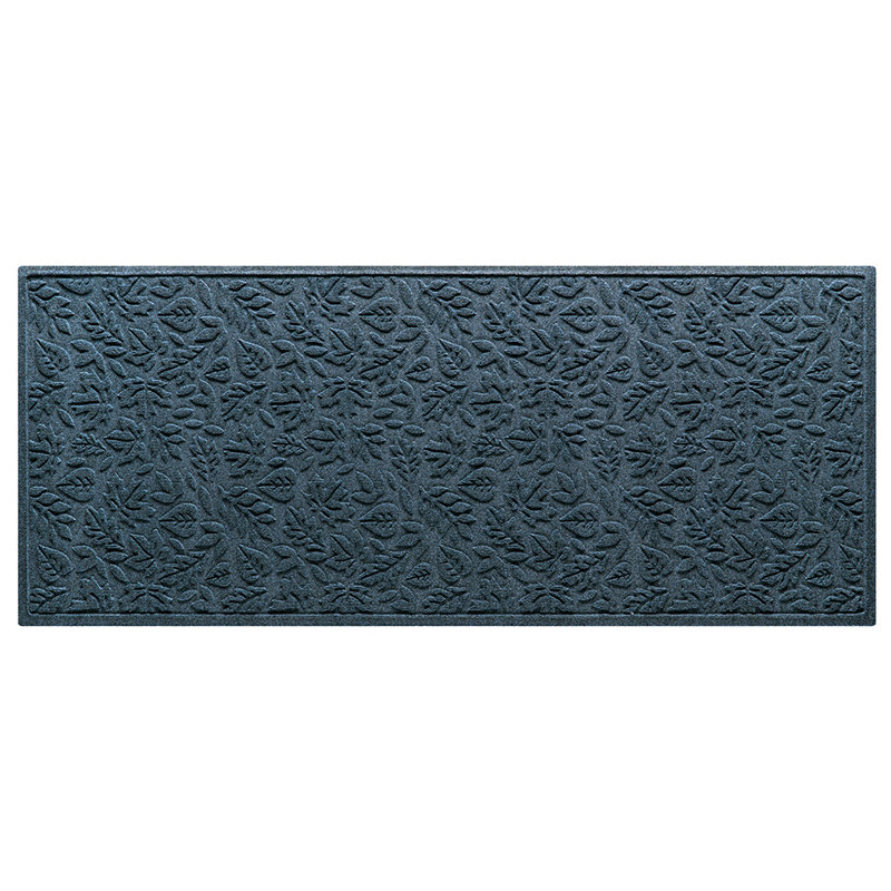 Paillasson WaterHog® Fall Day 35 po x 97 po, Bleu marine, Rectangle 2 pi 11 po x 8 pi