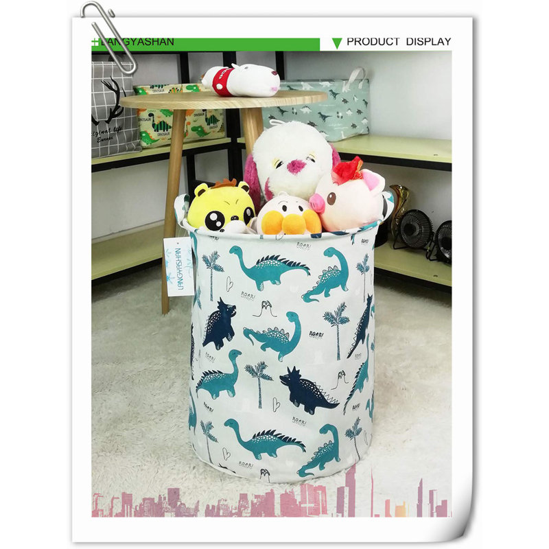 Panier en tissu Beachcrest Home ™