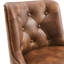 Tabouret de comptoir pivotant de 25,98 po Bianny