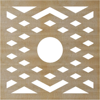 Chevron Ceiling Medallion
