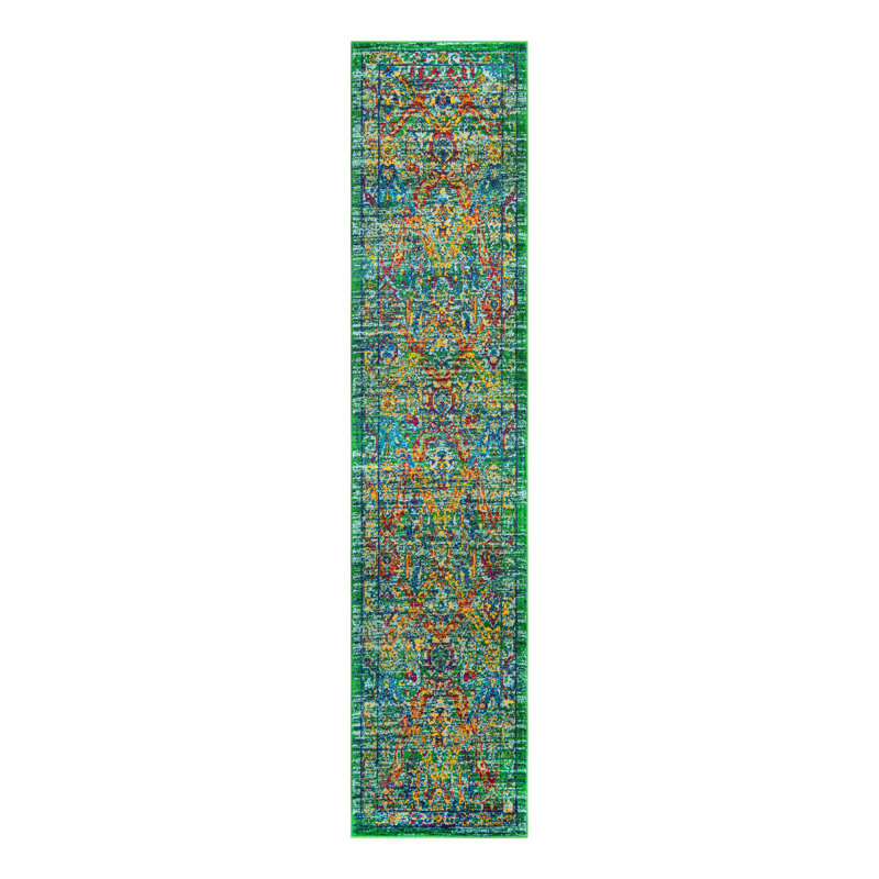 Erkam Oriental Indoor Rug, Runner 2'7" x 12'