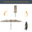Parasol de marché 180,1 po Saidy-43012934