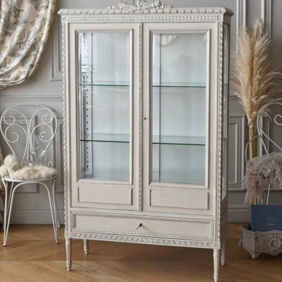 French vintage vintage wine cabinet