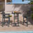 2-Person HDPE Outdoor Oversize Sturdy Bar Set-997284407