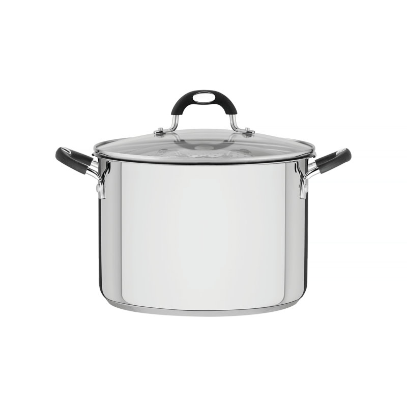 Tramontina 6.1L Stainless Steel Stock Pot
