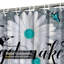 Rideau de douche avec 12 crochets-563991346