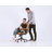 Click365 Transform 3.0 Ergonomic Mid Back Channel Stitching Desk Chair, with Padded armrests-91715006-94084508