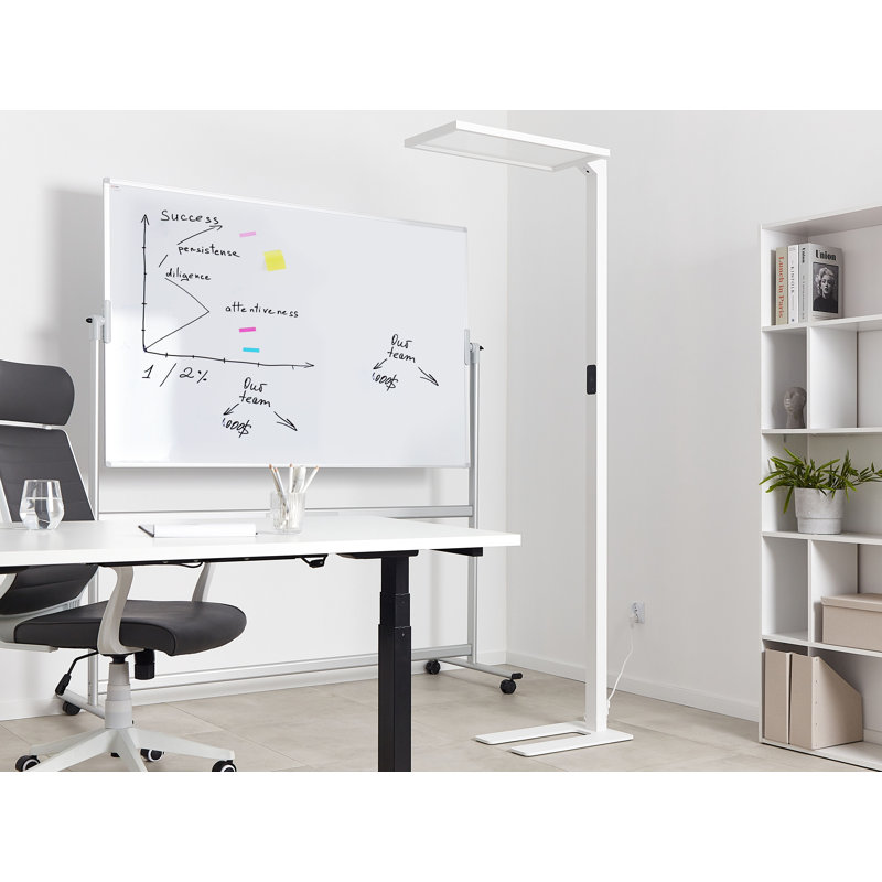 Burckhard 196cm LED Task Floor Lamp, White