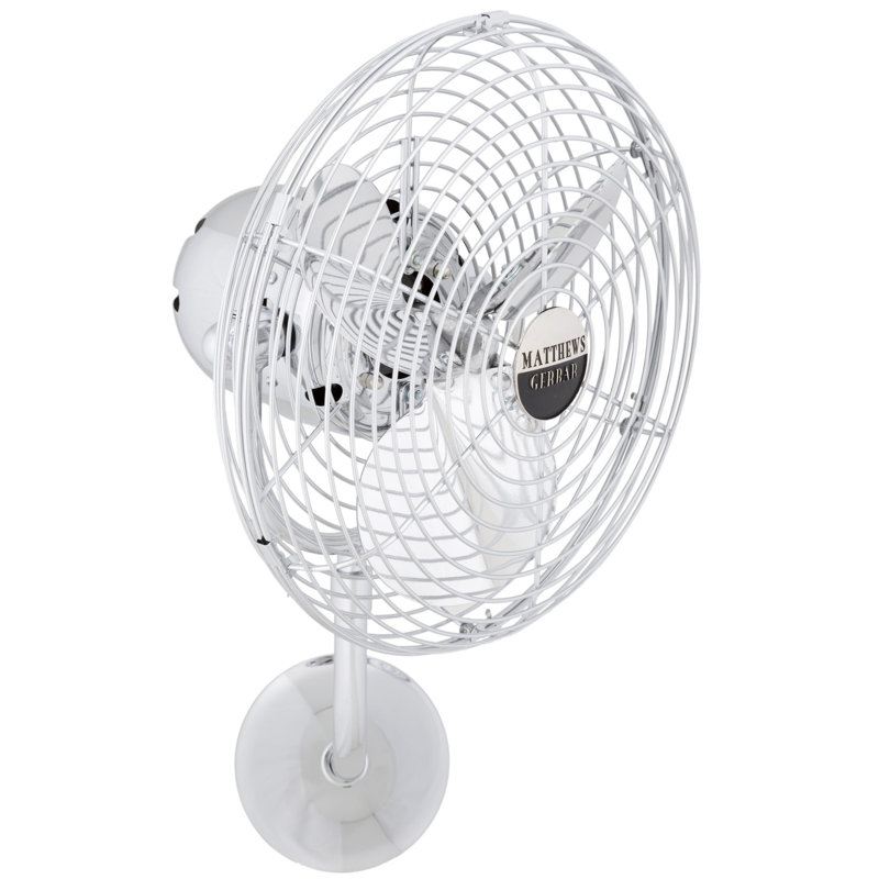 Ventilateur mural 20 "Matthews Fan Company, Chrome