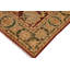 Tapis brun clair / rouge en laine noué à la main 9 pi 2 po x 11 pi 6 po Dorn