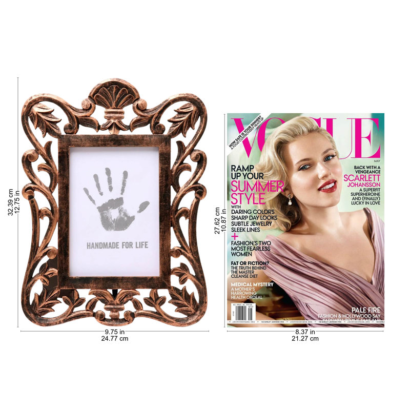 Williams Brown Solid Wood Matte Picture Frame