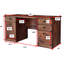 Bureau d'ordinateur à 4 tiroirs Wycombe-472023842
