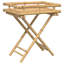 Amirr 60cm Solid Wood Rectangular Folding Table
