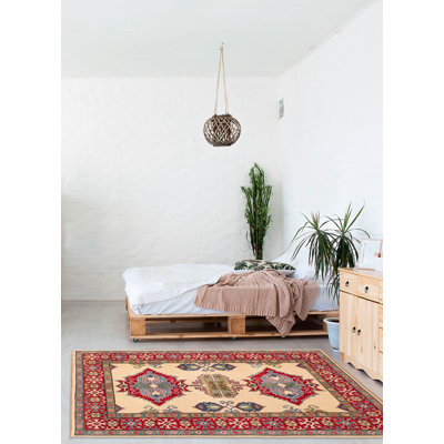 Finest Ghazni Cream Rug 6'7" x 9'9"
