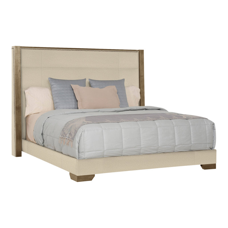 Thom Filicia Home Century Bed, Hampton, Tuck Linen, No