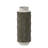 Vintage Metal Table Vase Set, Distressed Gray & Ivory Cylindrical Decorative Flower Vase